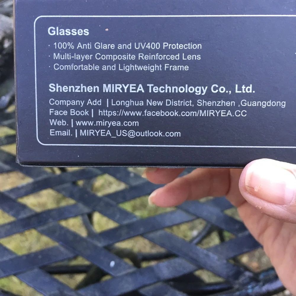 Mirljea light weight rimless 3 lens glasses,HP26x4